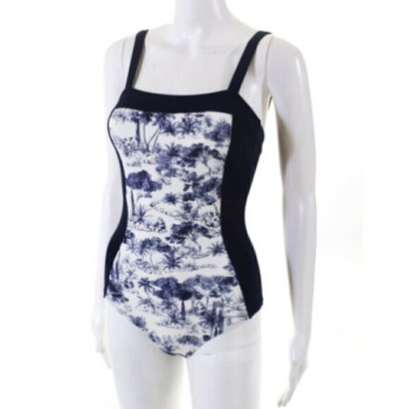 Tory Burch SPF50 Vallauris One-Piece Swimsuit XS - Picture 7 of 11